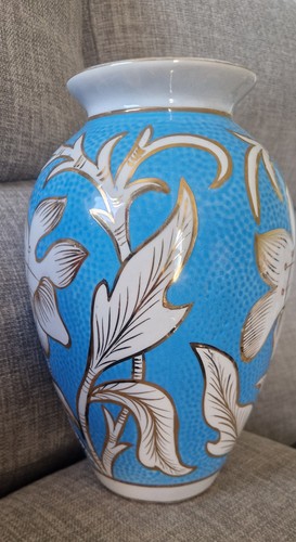 Ceramic lily vase crafted - vase, ,