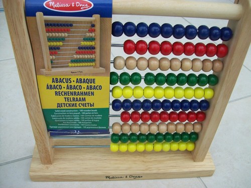 Abacus melissa doug wooden - abacus, &
