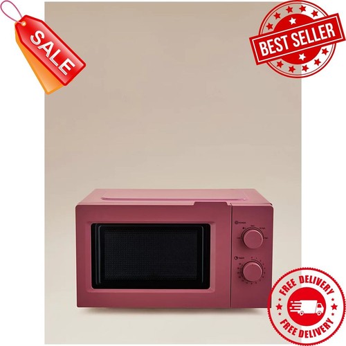 Pink 17l microwave - 17l, 700w