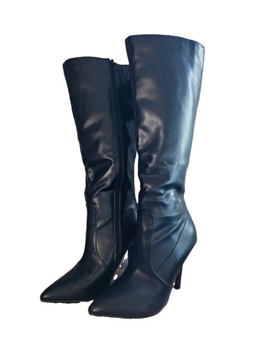 Vintage 90s retro black faux - 90s,