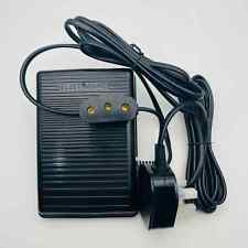 Singer OLD Compatible Sewing Machine Electronic Foot Pedal & Lead UK 3 Pin Plug
