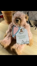 Hand Made Mohair Bear Made In England ???????Ooak