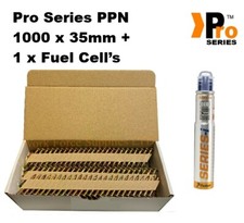 PPN Twist Nail & Gas 1000 35MM + 1 x Gas Compatible with Paslode PPN35ci   014