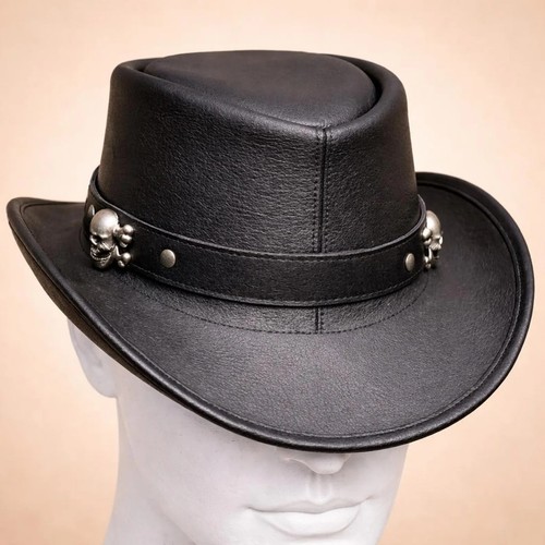 Handmade black leather - handmade,