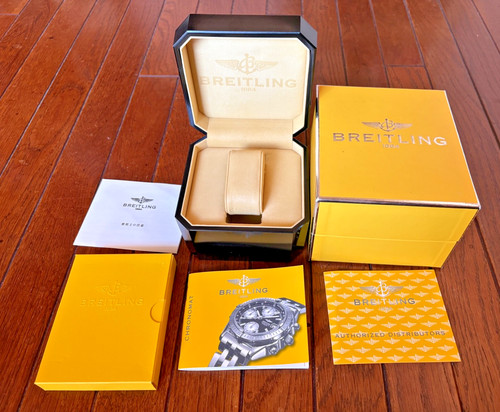 Breitling empty watch box - empty, with