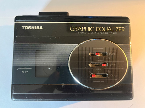 Vintage toshiba walkman - walkman, with