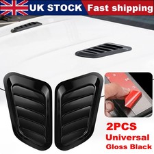 1 Pair ABS Universal Fit Black