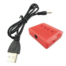 4 In 1 Battery Charger w/ USB Connector for Hubsan H107 H107C H107D Syma X5C