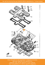 YAMAHA Gasket, 90430-06014 OEM MT09 XJR1300 MT07 FJ1200 XT500 FZR1000 FJR1300