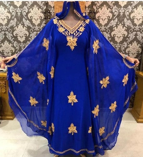 Farasha kaftan georgette dress - farasha,