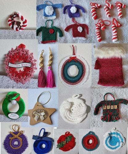 Handmade christmas crochet - christmas,,
