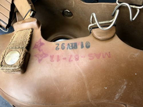 Vintage industrial gas mask - vintage,