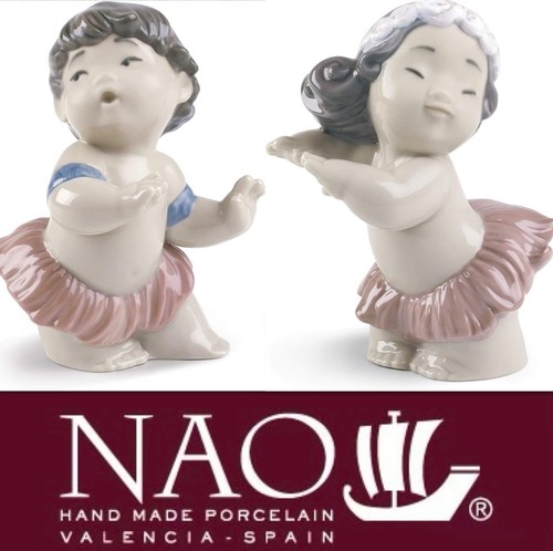 Nao lladro hawaiian sway - nao, by