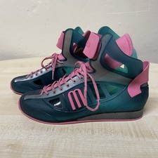 Melissa High Top Trainers Pink