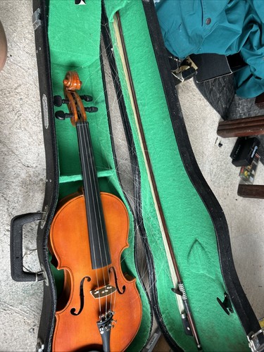 Violin skylark with - violin, bow