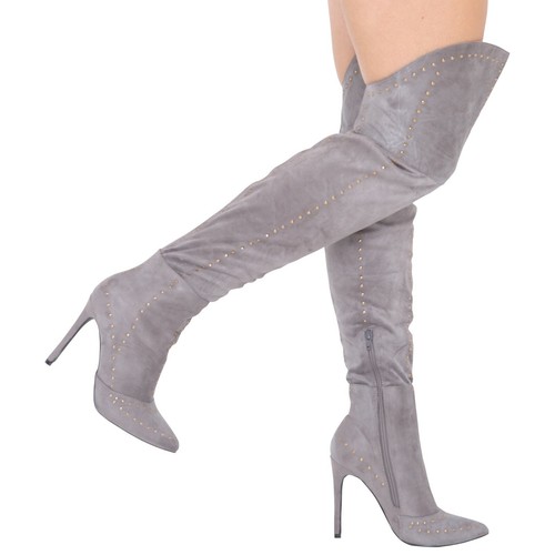 Womens thigh high boots ladies - boots,