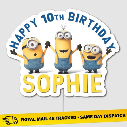 Personalised minions - personalised,