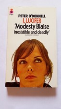 I, Lucifer - Peter O'Donnell - paperback, Pan Books, 1973 (Modesty Blaise)