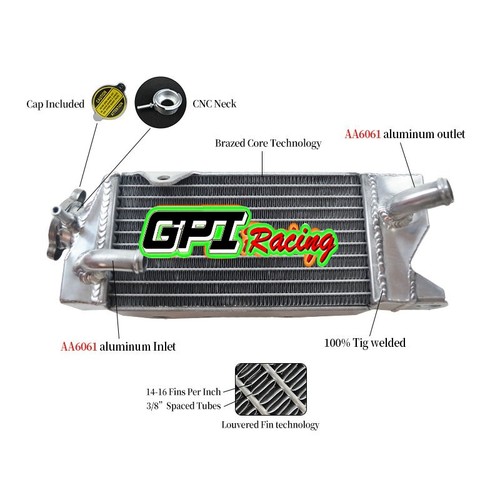Aluminum radiator for - aluminum,