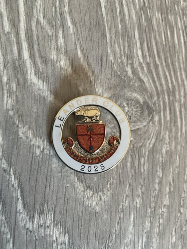 Leander club members badge - club,
