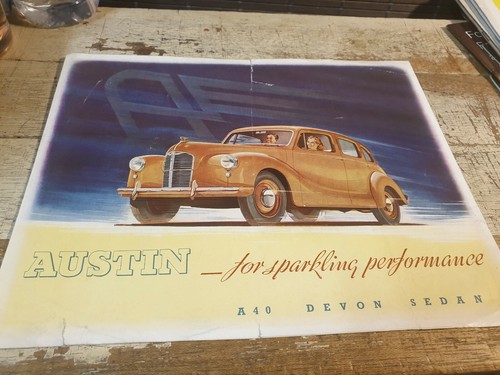 1949 austin a40 - a40, sedan