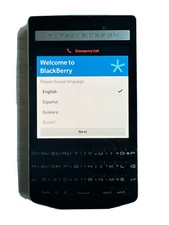 Blackberry Porsche Design P9983 UK QWERTY  Carbon Unit Only GENUINE! Black