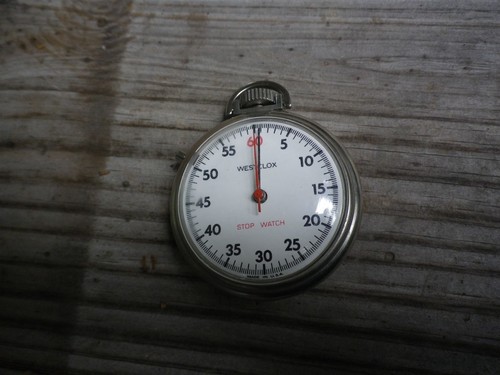 Westclox timer pocket watch - pocket,