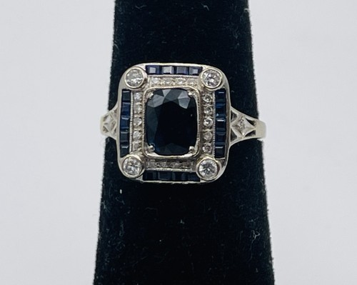 Antique 18k white gold - 18k,