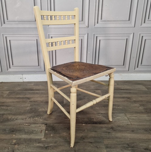 Antique edwardian painted - edwardian,