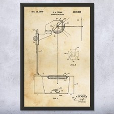 Projector Patent Wall Art