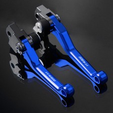 2x Foldable CNC Pivot Dirtbike Brake Clutch Levers For Yamaha TTR600 1998-2002