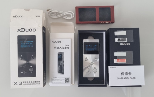 Xduoo silver portable fi - x3,