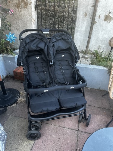 Double pram joie aire - double,