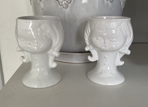 Pair x vintage ceramic - /,