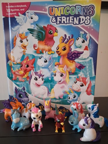 Unicorn and friends busy - and,