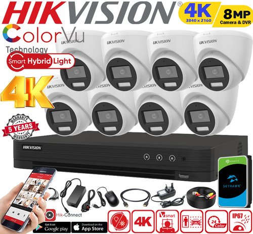 Hikvision 5mp colorvu audio - hikvision,
