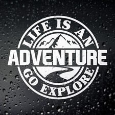 Life Is An Adventure Camper
