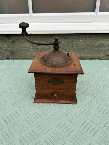 Vintage coffee mill grinder - vintage,