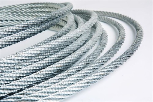 Galvanised steel wire rope - steel,