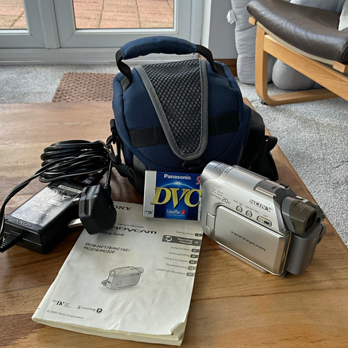 Sony handycam dcr hc17e minidv - sony, dcr-hc17e