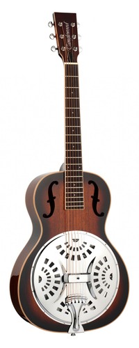 Resonator guitar sunburst - guitar, in