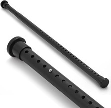 50-410cm Heavy Duty Spring Tension Rod Extendable Telescopic Shower Curtain Pole