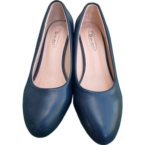 Women navy blue - navy, round-toe