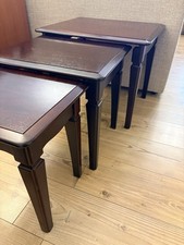 Solid Wood Nest of 3 Tables