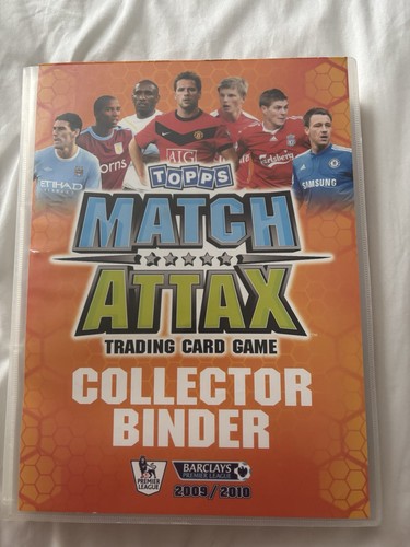 Match attax full binder - match, 09/10