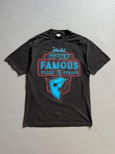 Famous stars straps t shirt - &,