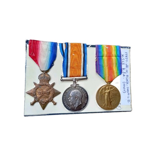 Ww1 killed action trio of - ww1,