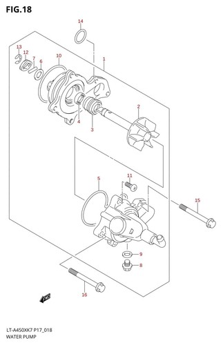 Suzuki genuine atv screw - suzuki,