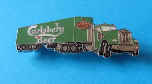 Large carlsberg beer truck - large,