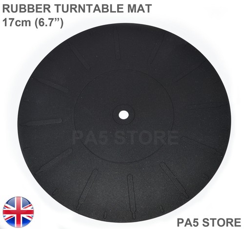 Rubber turntable platter mat - rubber,